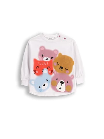 Coccodrillo Langarmshirt in weiß