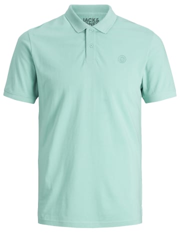 Jack & Jones 3er-Set Poloshirt in Aqua/White/Grey