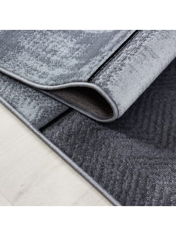 Teppich Boss Kurzflor Teppich Pago Schwarz