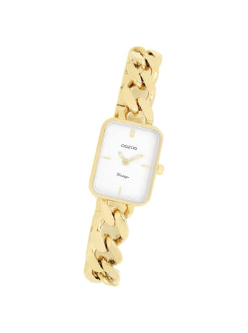 Oozoo Analog-Armbanduhr Oozoo Vintage Series gold extra groß (ca. 20x26mm)