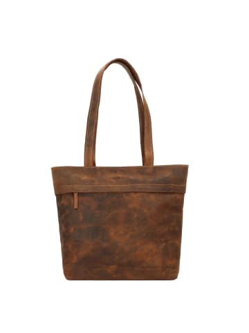 Greenburry Vintage Shopper Tasche 39 cm in braun