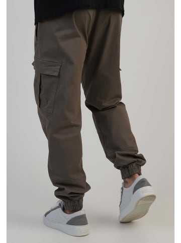 SikSilk Cargohose Slim Fit Cargos in Brown