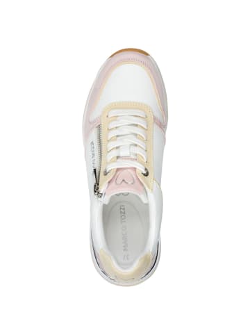 Marco Tozzi Sneaker in WHITE/ROSE