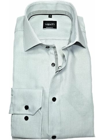 Katt Langarm FreizeitHemd für Herren in silber