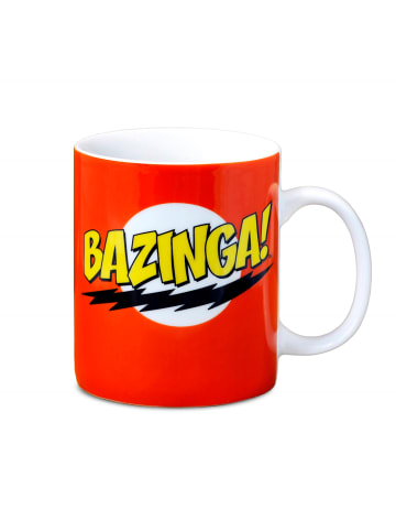 Logoshirt Tasse TBBT - The Big Bang Theory - Bazinga in rot