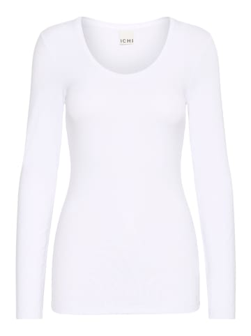ICHI Longsleeve in weiß