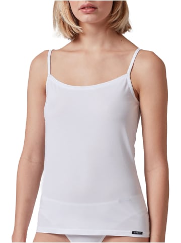 Skiny 2er Pack Spaghettishirt in white