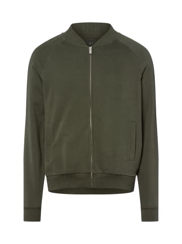 Nils Sundström Sweatjacke in oliv - 0004