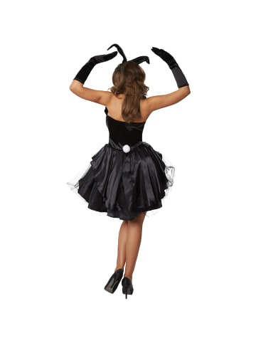 tectake Sexy Neckholderkleid in Schwarz und Weiß, schwarz/weiß