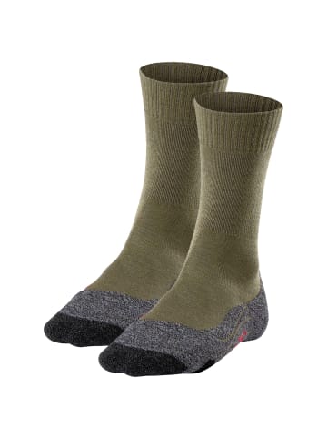 Falke Socken 2er Pack in Olivgrün