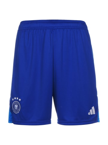 adidas Performance Trainingsshorts DFB WM 2022 in blau / gelb