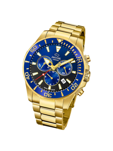 Jaguar Chronograph-Armbanduhr Jaguar Executive gold groß (ca. 43,5mm)
