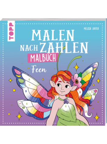 Frech Buch - Malen nach Zahlen Malbuch Feen