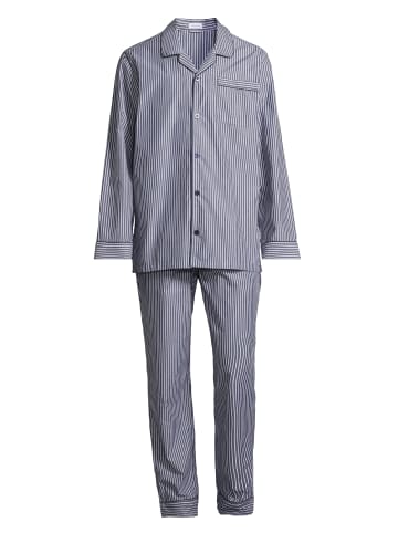 Seidensticker Pyjama Web in Nightblue