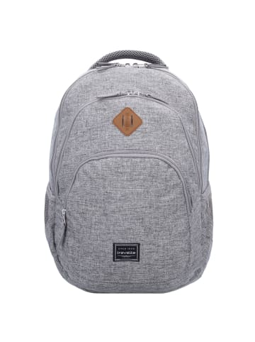 travelite Basics Rucksack 45 cm Laptopfach in hellgrau