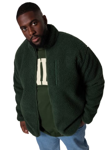 STHUGE Sweatjacke in dunkelgrün