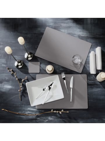 Erwin Müller Tischset 2er-Pack Lagoa in grau