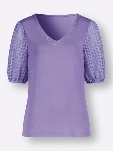 creation L Shirt in lavendel