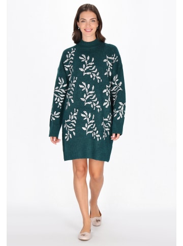 Usha Women Dress in dark green