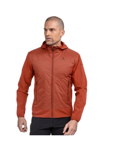 Schöffel Daunen- / Thermojacke "Hybrid Jk Style Blaueis MNS" in dark crabapple