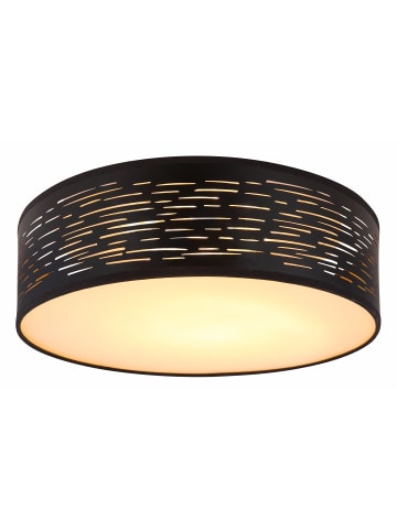 Globo lighting Deckenleuchte "TUNNO" in black