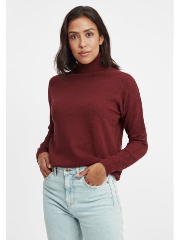 Oxmo Rollkragenpullover OXSina in Rot