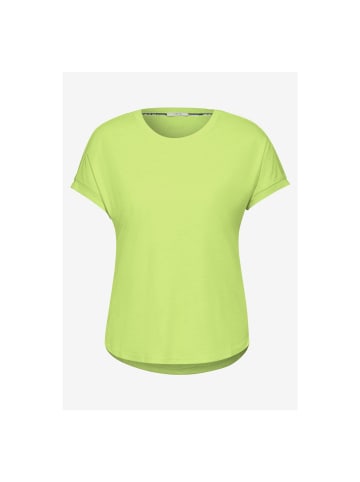 Cecil T-Shirt in soft lime melange
