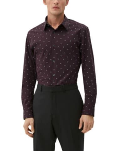 S. Oliver Langarm FreizeitHemd für Herren in olive