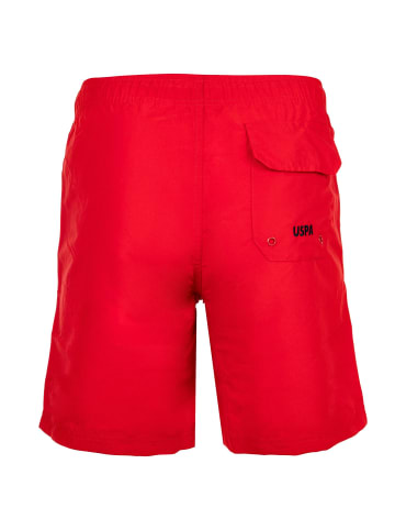 U.S. Polo Assn. Badeshorts in Rot
