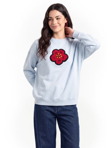 myMo Women Sweatshirt in Light Blue