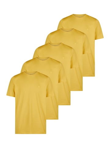 Redmond T-Shirt Basic in Gelb