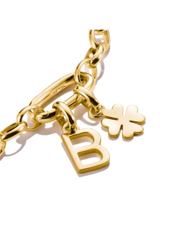 Thomas Sabo Charm-Anhänger Buchstabe B Connect in gold