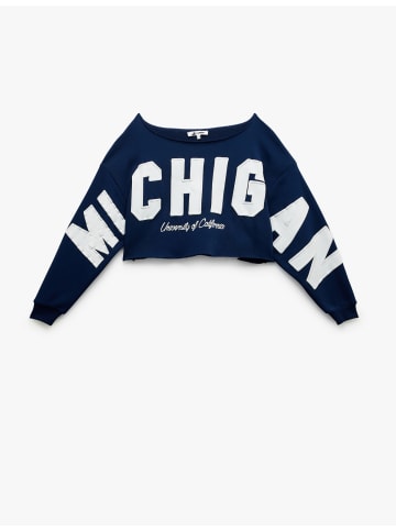 KOTON SWEATSHIRTS in Marineblau