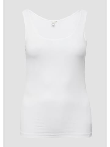 QS T-Shirt  in  0100_weiß