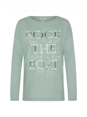 soccx Longsleeve 'Rock the Boat' in hellblau