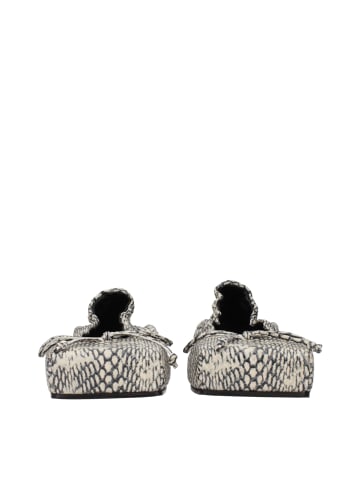Jacquemus Beige Leder Ballerina Flache Schuhe