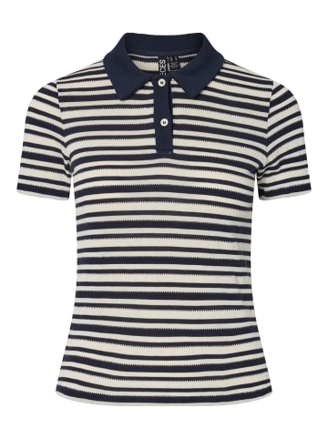 Pieces Poloshirt in Maritime Blue