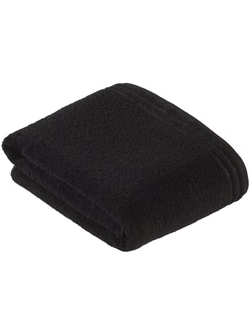 Vossen Badetuch in schwarz