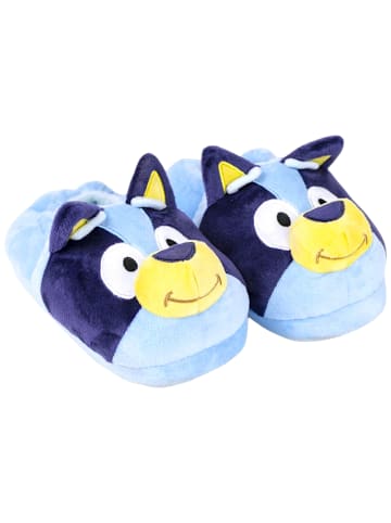 Bluey Hausschuhe Bluey mit 3D Ohren in Hellblau
