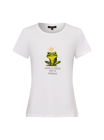 More & More T-Shirt in weiß grün