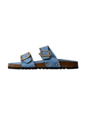 Findlay Flache Slipper-Sandalen Blau