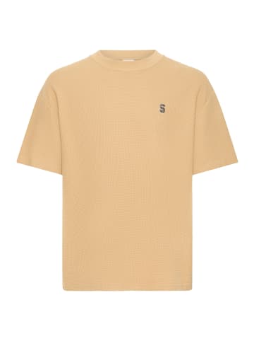 !SOLID Rundhalsshirt SDRAUL in Braun