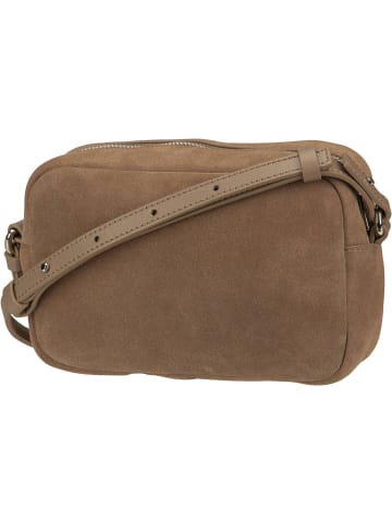 LIEBESKIND BERLIN Bodybag Ella Camera S Suede in Neutral Gray