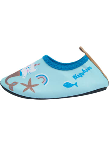 Playshoes Barfuß-Schuh Einhornmeerkatze in mint