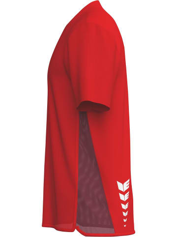erima Kinder T-Shirt function in rot/bordeaux
