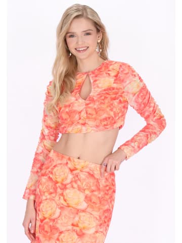 IZIA Women Longsleeve in orange