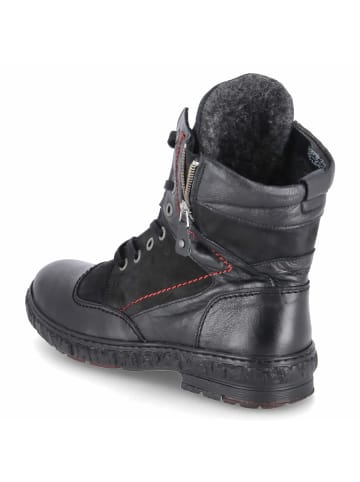 Krisbut Schnürstiefel in schwarz