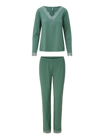 LINGADORE Nachtwäsche Set Green marl