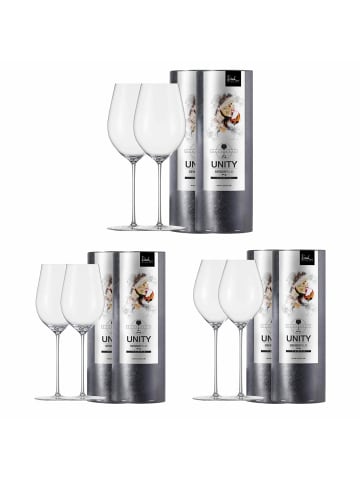 Eisch 6er Set Wein- und Champagnergläser Unity SensisPlus in transparent