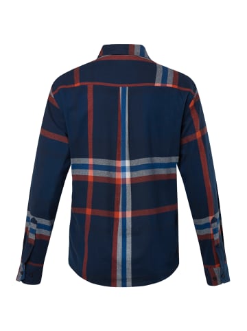 Men Plus Hemd in navy blau